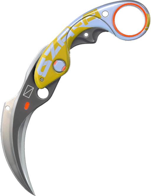 Velocity Karambit (Variant 1 Yellow)