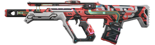 Glitchpop Bulldog Level 4 (Variant 2 Red)