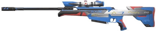 Striker Operator (Variant 3 Blue/White/Red)