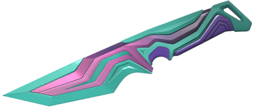 Striker Knife (Variant 2 Pink/Teal/Purple)