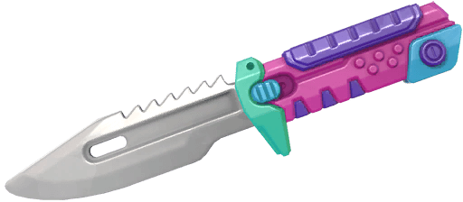 BlastX Polymer KnifeTech Coated Knife Level 2 (Variant 3 Pink)