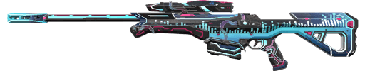 Glitchpop Operator Level 4 (Variant 1 Blue)