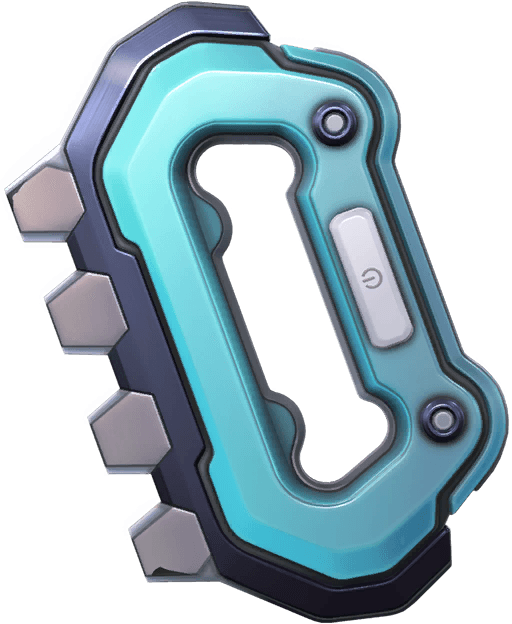 Nanomight Knuckles (Variant 2 Blue)