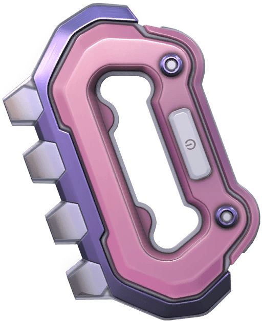 Nanomight Knuckles (Variant 3 Pink)