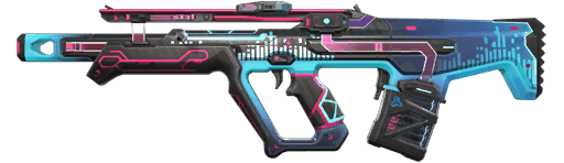Glitchpop Bulldog Level 4 (Variant 1 Blue)